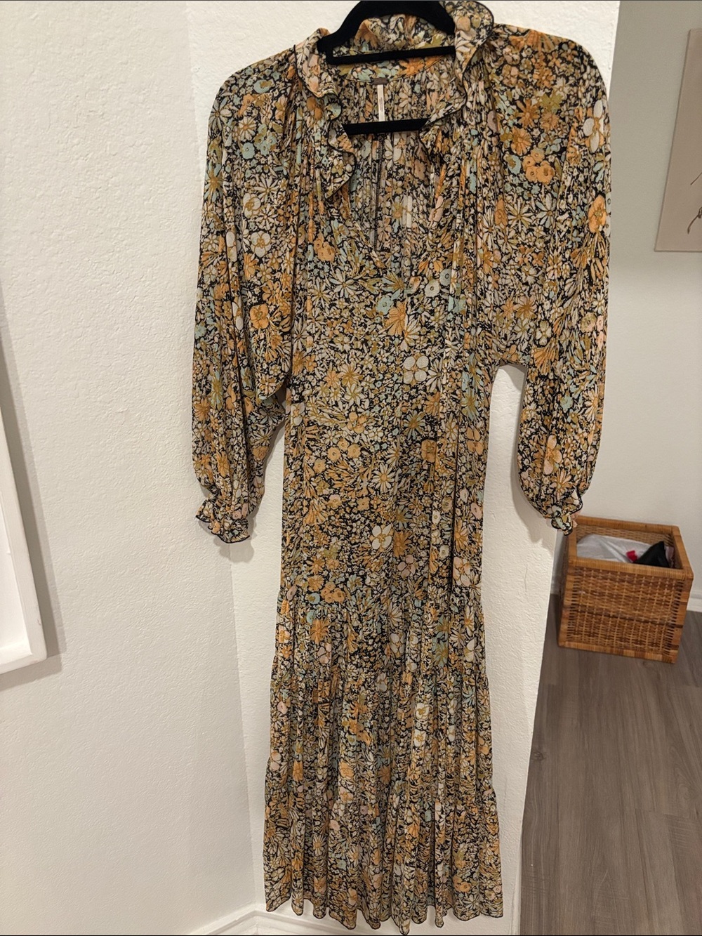 Free people feeling groovy maxi dress